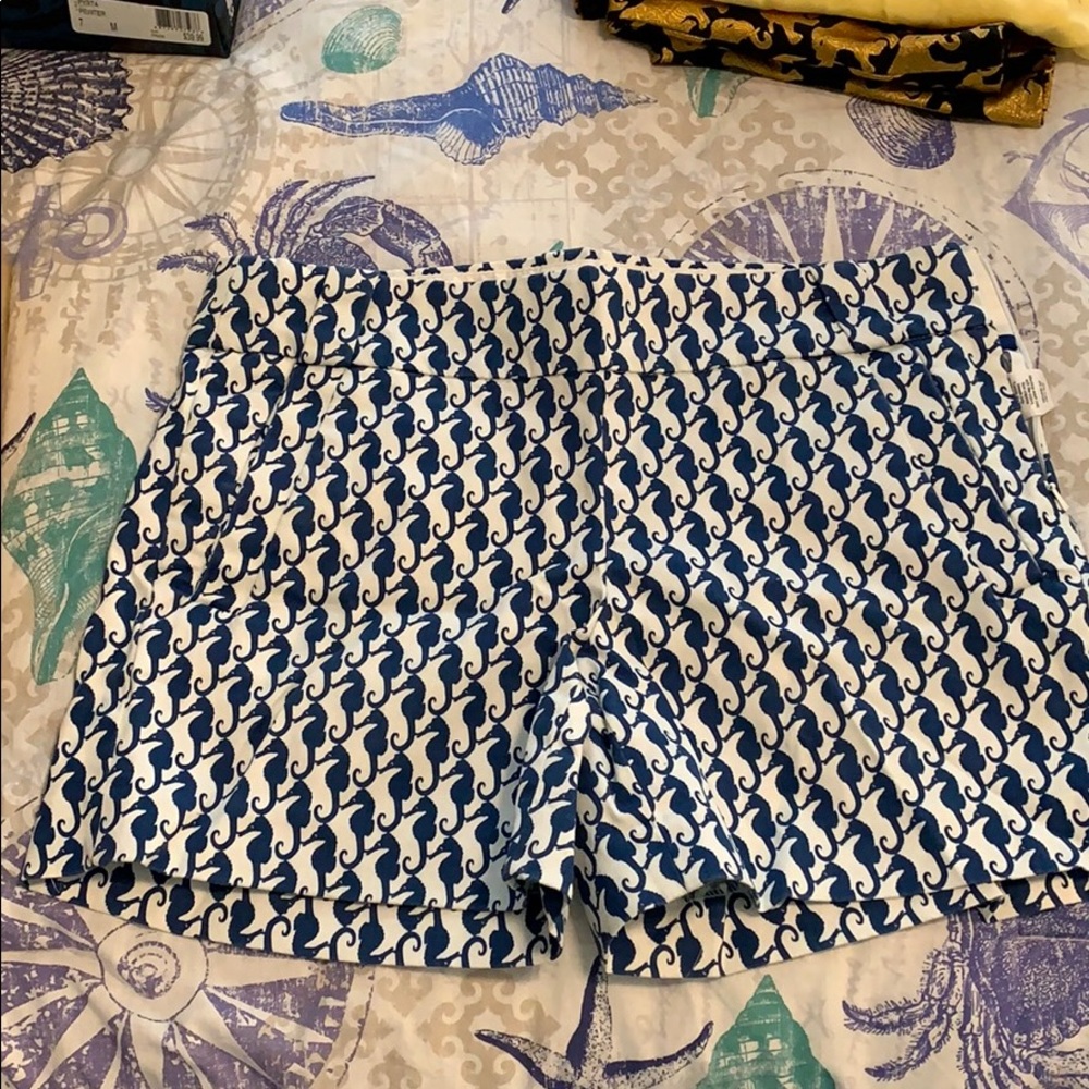 NWOT J Crew Seahorse Shorts